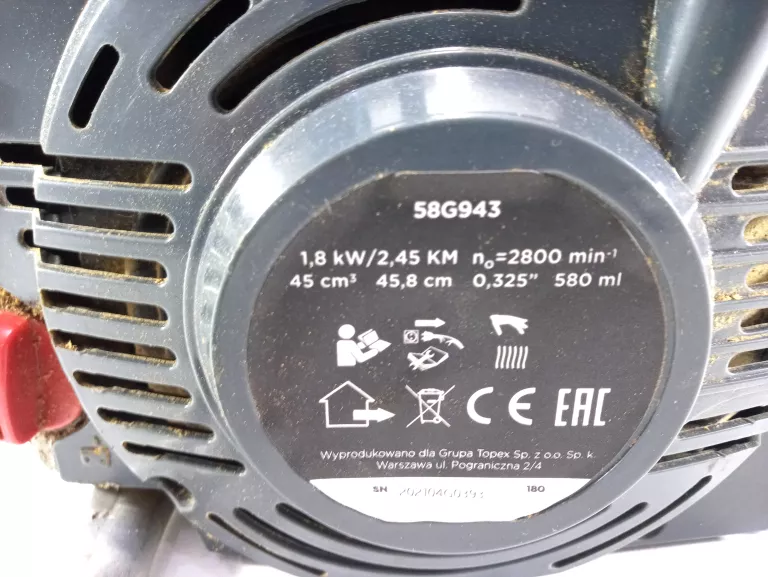 PIŁA SPALINOWA GRAPHITE 58G943