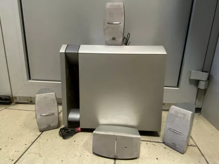 SUBWOOFER Z GŁOŚNIKAMI JVC SPDW 103 Subwoofery Loombard.pl