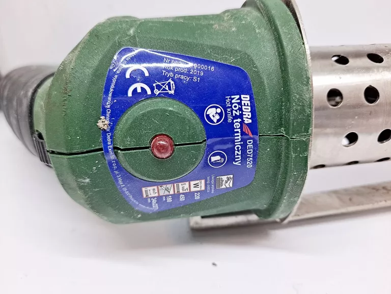 NÓŻ TERMICZNY DO STYROPIANU PCV DEDRA DED7520