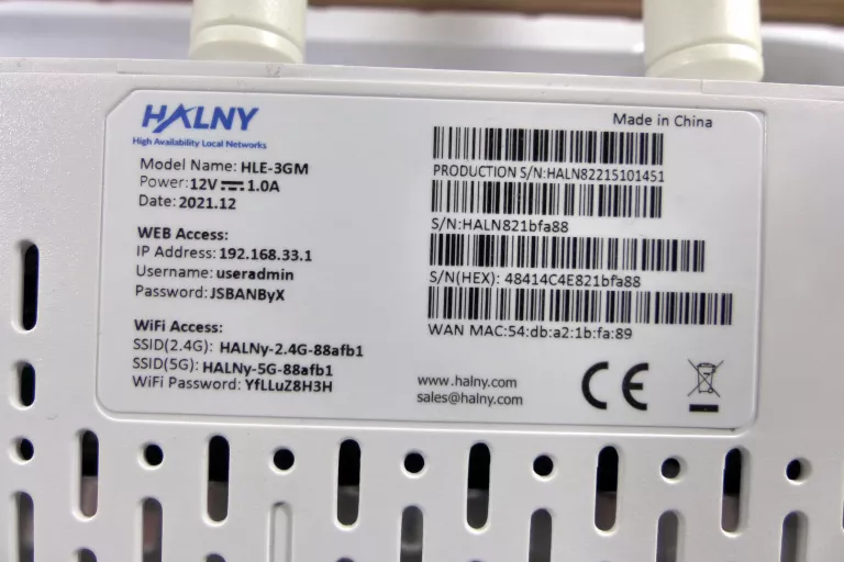 HALNY HLE-3GM KOMPLET