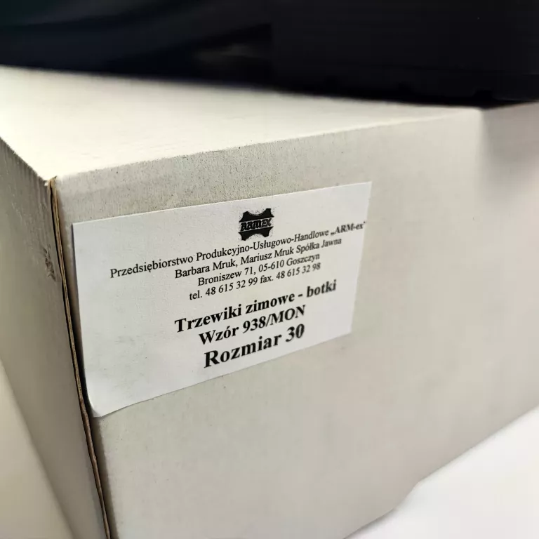 TRZEWIKI ZIMOWE OFICERSKIE BOTKI 938/MON 30