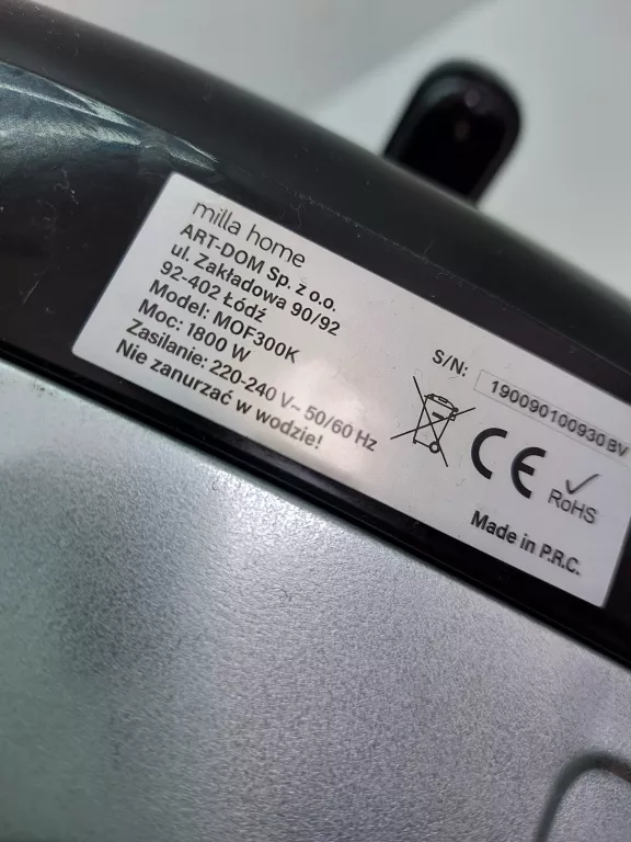 FRYTKOWNICA MILLA HOME Frytkownice Loombard.pl