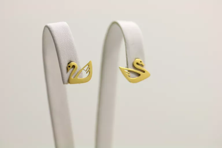 kolczyki-stal-pozlacana-sztyft-labedzie-rodzaj-2205-16