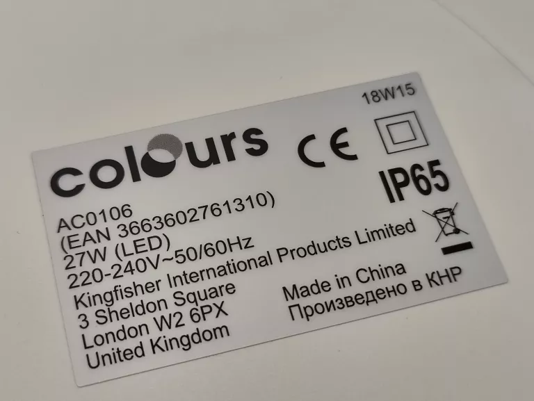 PLAFON LED COLOURS HALLI OKRĄGŁY 1800LM 4000K