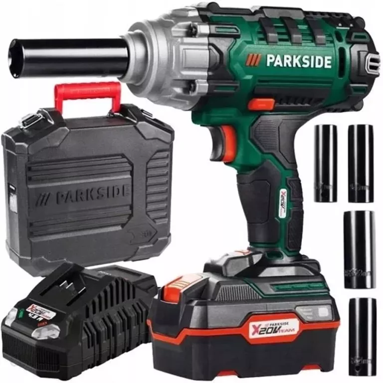 KLUCZ UDAROWY PARKSIDE PASSK 20-LI B2 AKU 4AH 20V