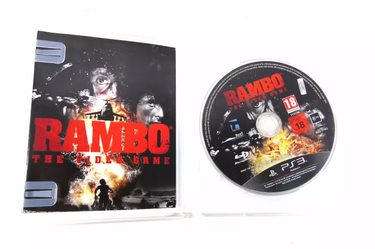 BYCZA GRA PS3 RAMBO THE VIDEO GAME