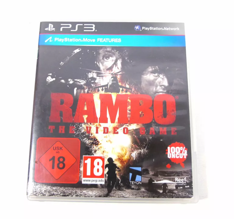 BYCZA GRA PS3 RAMBO THE VIDEO GAME