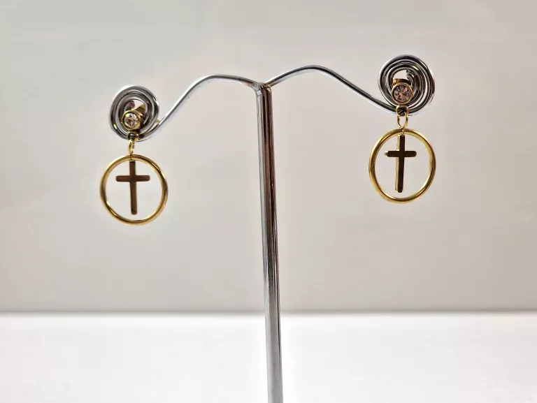 kolczyki-stal-pozlacana-krzyz-cyrkonia-okrag-rodzaj-zapiecia-2207-2