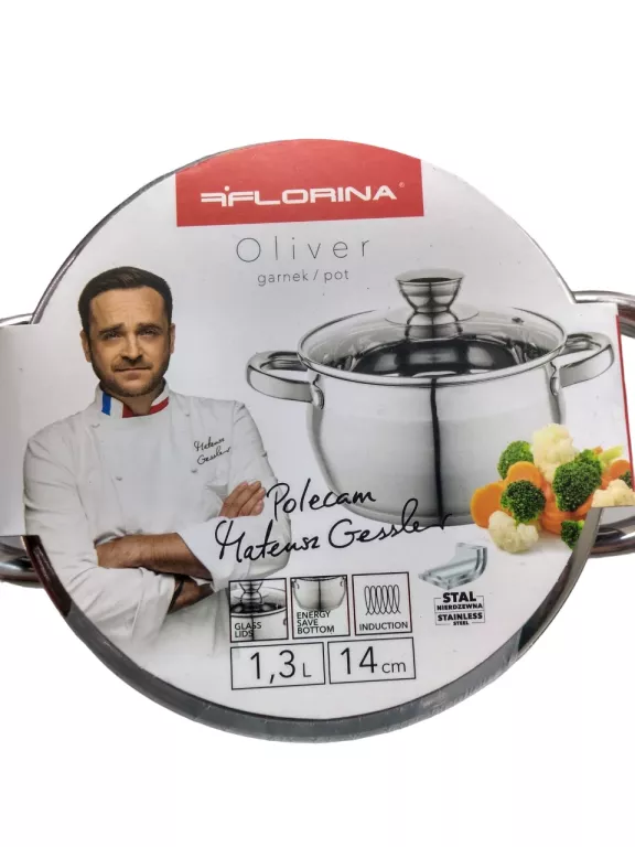 GARNEK TRADYCYJNY FLORINA OLIVER 1,3 L
