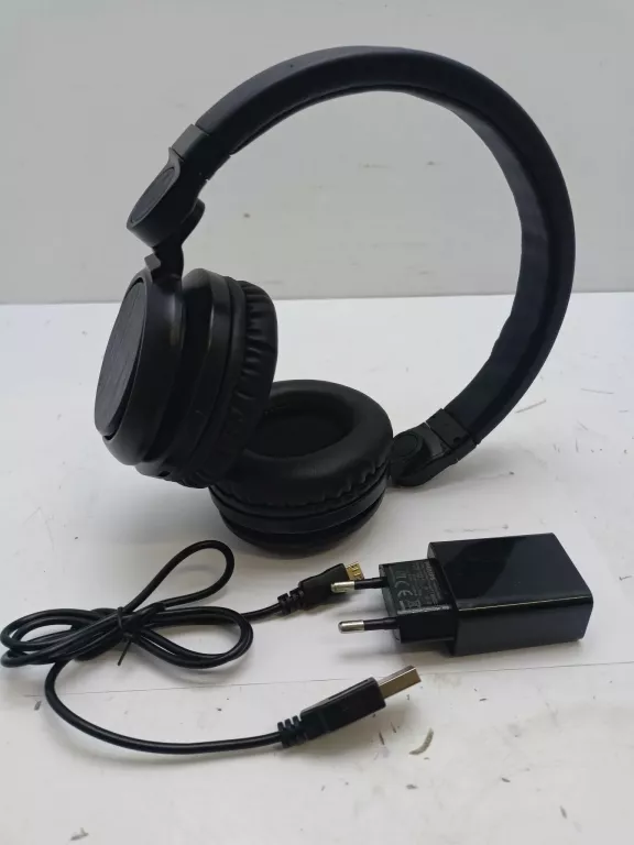 SŁUCHAWKI NAUSZNE THOMSON WHP-6007B CZARNY + ŁAD