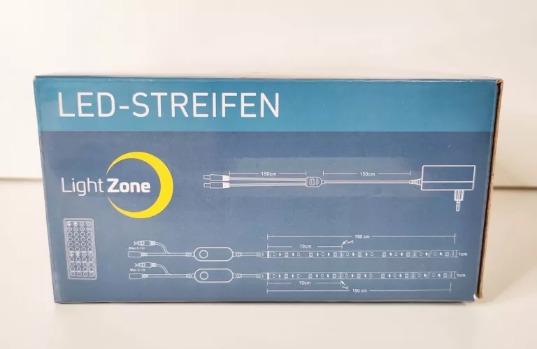 LIGHT ZONE TAŚMA LED Z CZUJNIKIEM RUCHU 2X1,5M