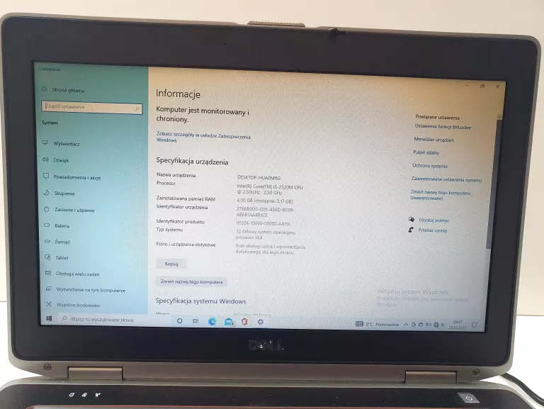 LAPTOP DELL E6420 ŁAD