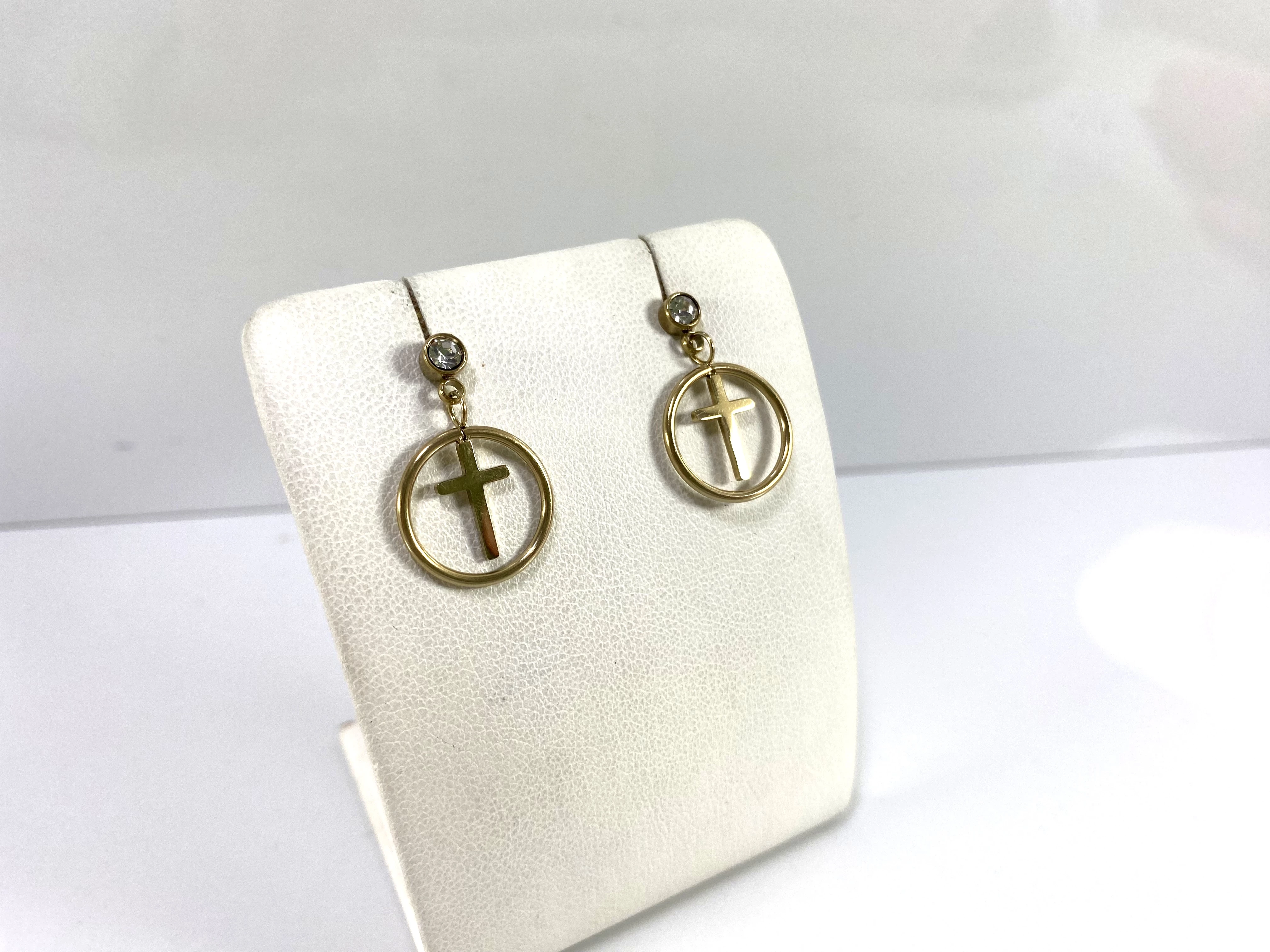 kolczyki-stal-pozlacana-krzyz-cyrkonia-okrag-stan-11323-2