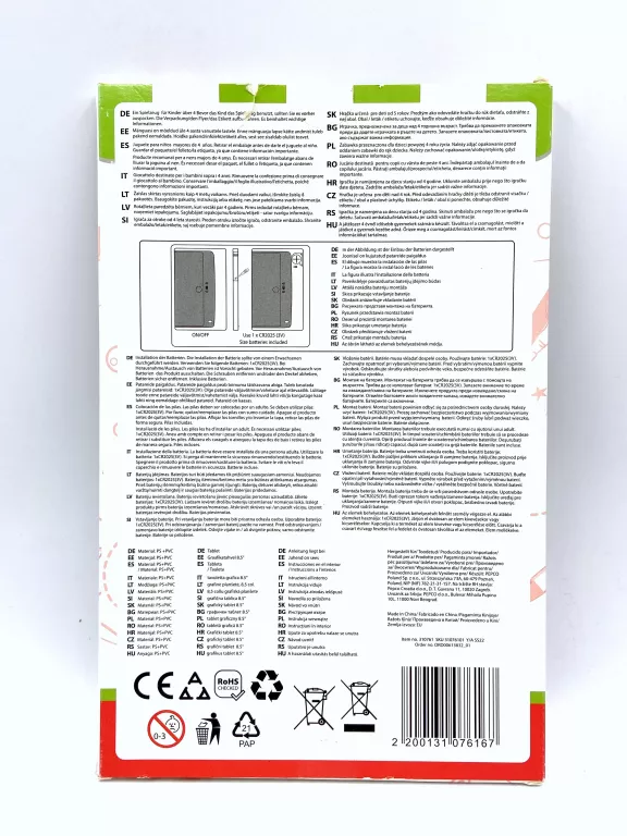 MAŁY TABLET GRAFICZNY PLAY CREATE 8.5 CALA