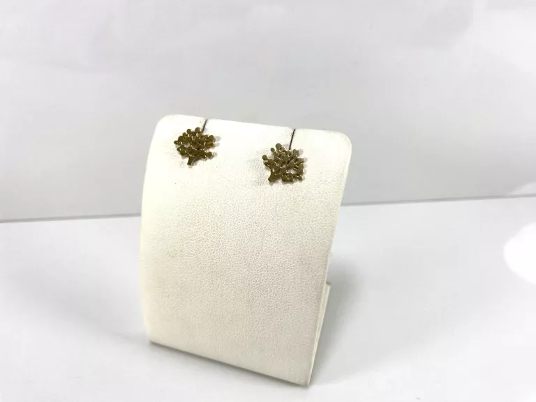 kolczyki-stal-pozlacana-drzewko-sztyft-rodzaj-2205-16