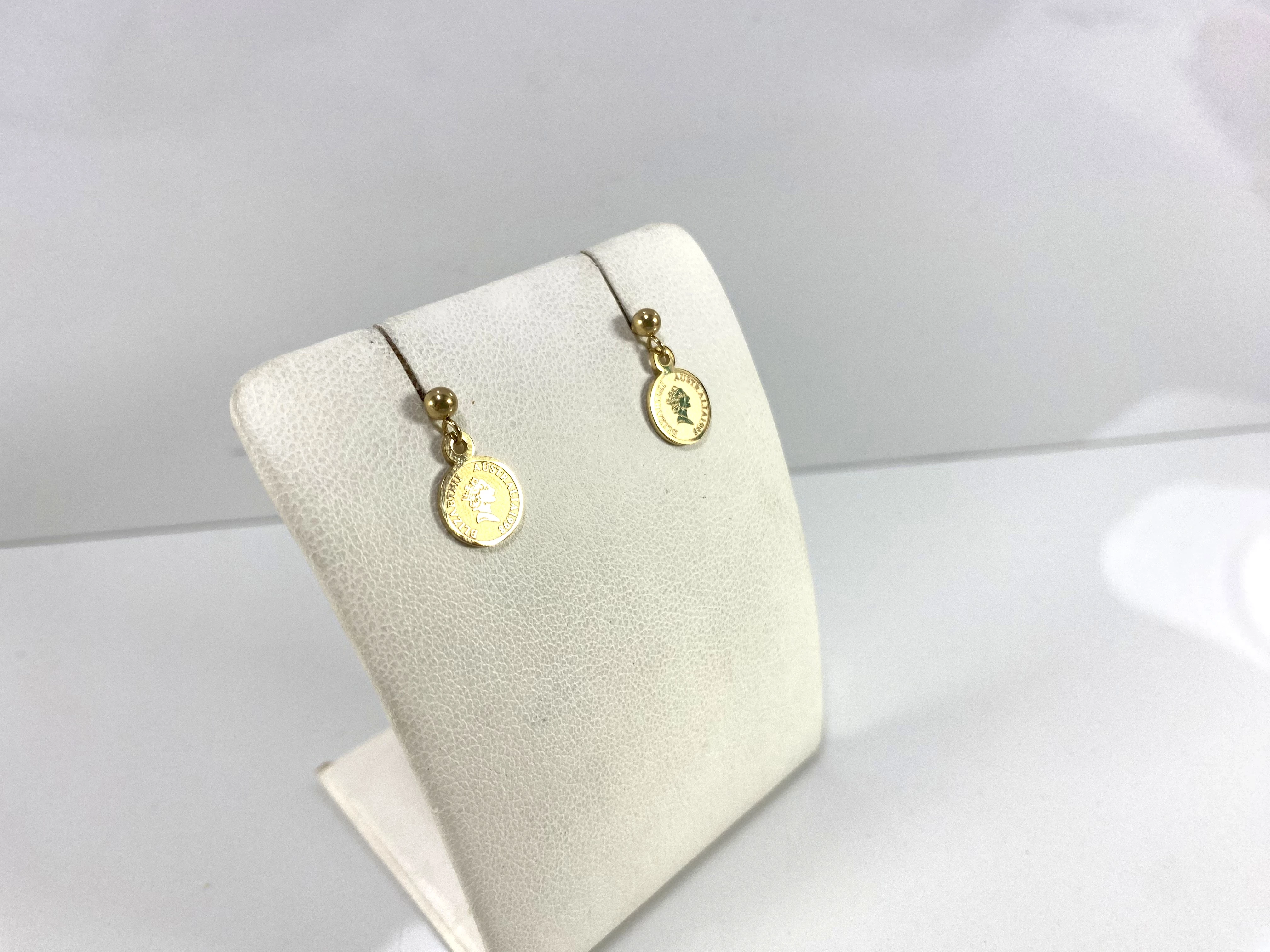 kolczyki-stal-pozlacana-wiszaca-moneta-sztyf-rodzaj-2205-16