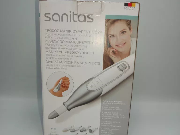 ZESTAW DO MANICURE SANITAS SMA 60 KOMPLET