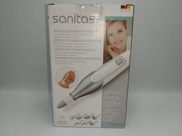 ZESTAW DO MANICURE SANITAS SMA 60 KOMPLET