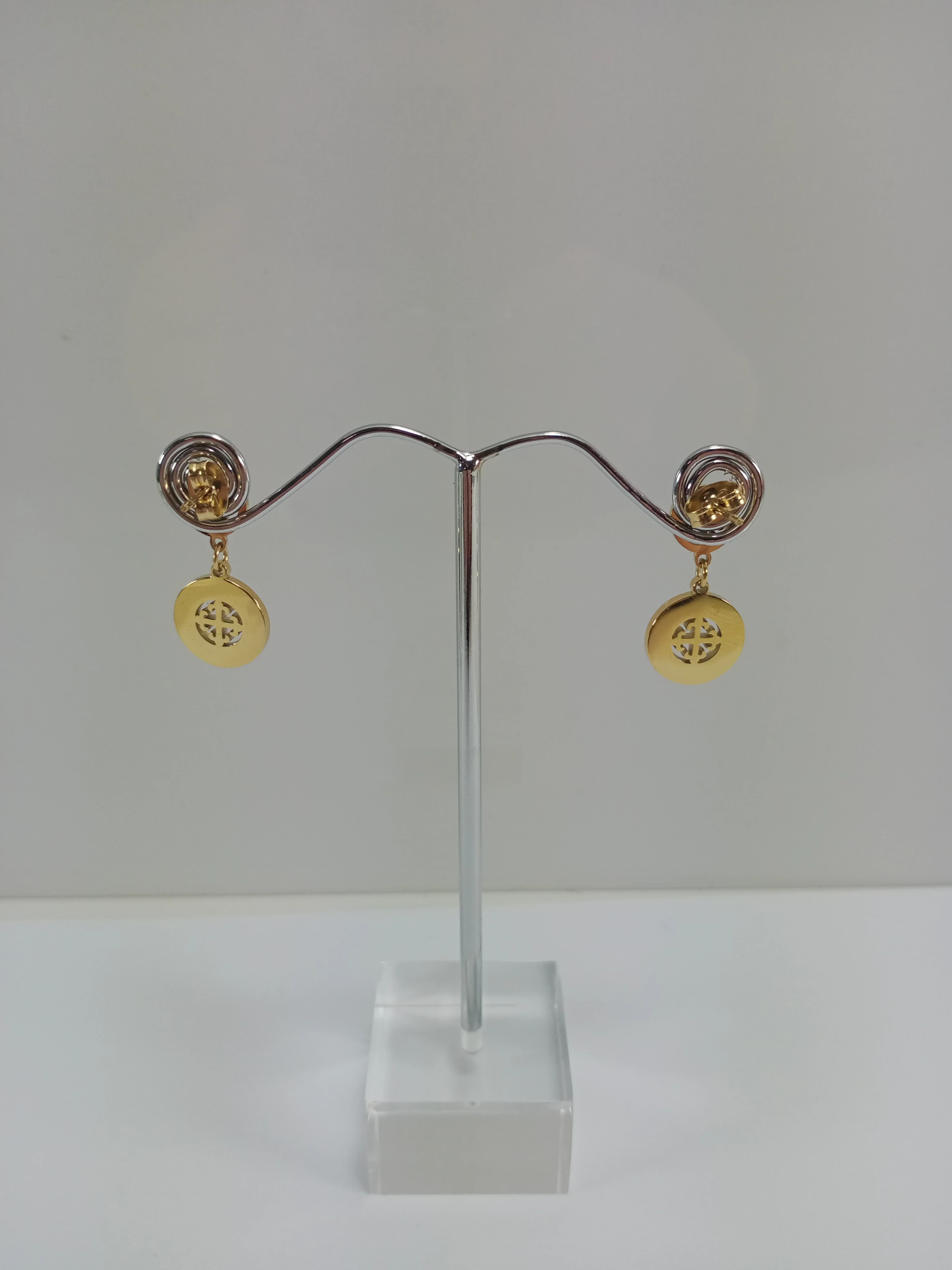 kolczyki-stal-pozlacana-sztyft-wiszace-krzyzyki-rodzaj-2205-16