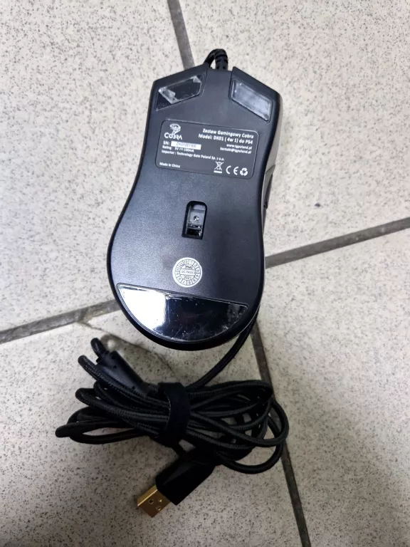 ZESTAW GAMINGOWY COBRA DK01