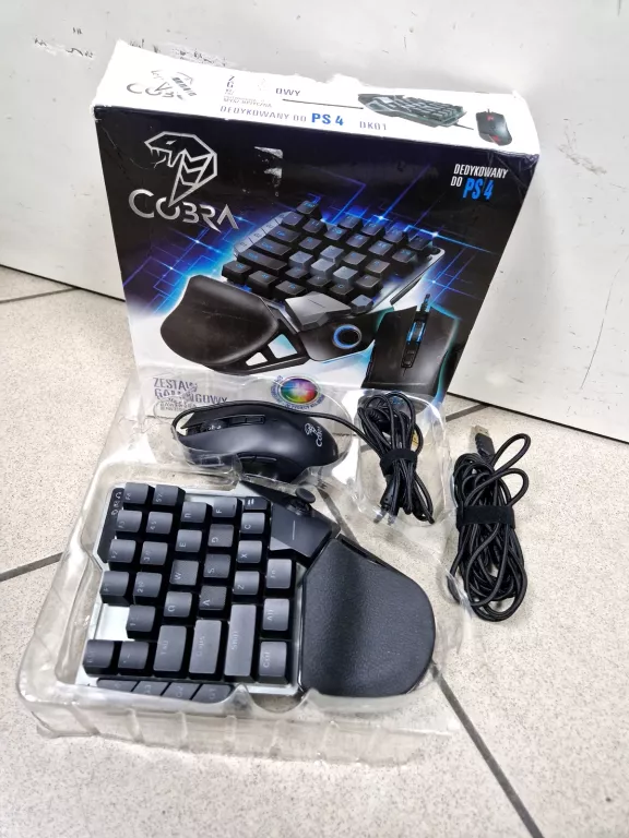 ZESTAW GAMINGOWY COBRA DK01