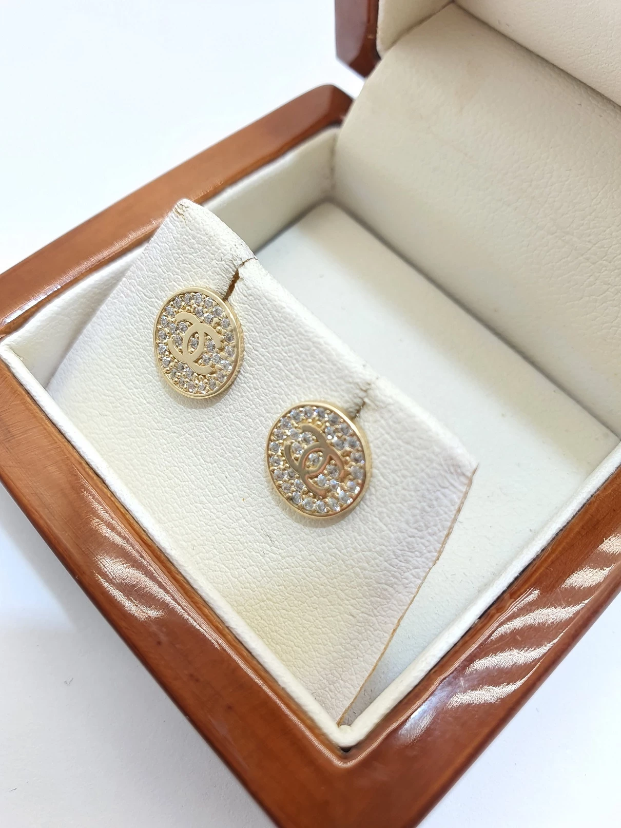 zlote-kolczyki-chanel-161g-585-rodzaj-wyrob-jubilerski