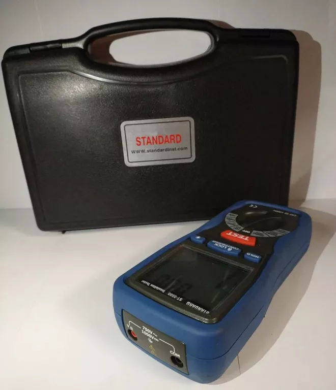 MIERNIK REZYSTENCJI IZOLACJI STANDARD ST-5500
