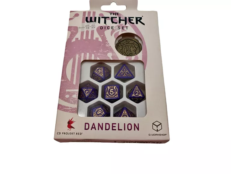 KOMPLET KOŚCI WIEDŹMIN DANDELION