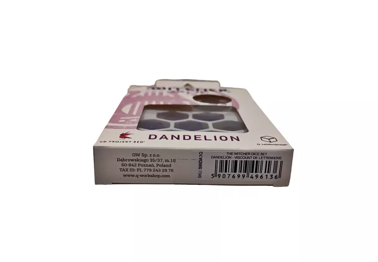 KOMPLET KOŚCI WIEDŹMIN DANDELION