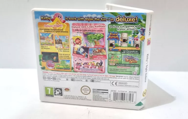 GRA KIRBY TRIPLE DELUXE NINTENDO 3DS