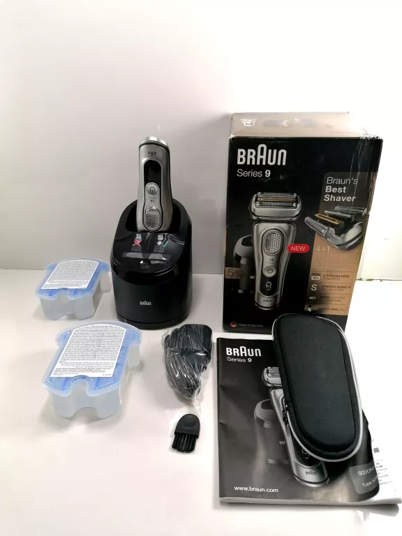 GOLARKA BRAUN SERIES 9 9390CC SILVER #IGŁA