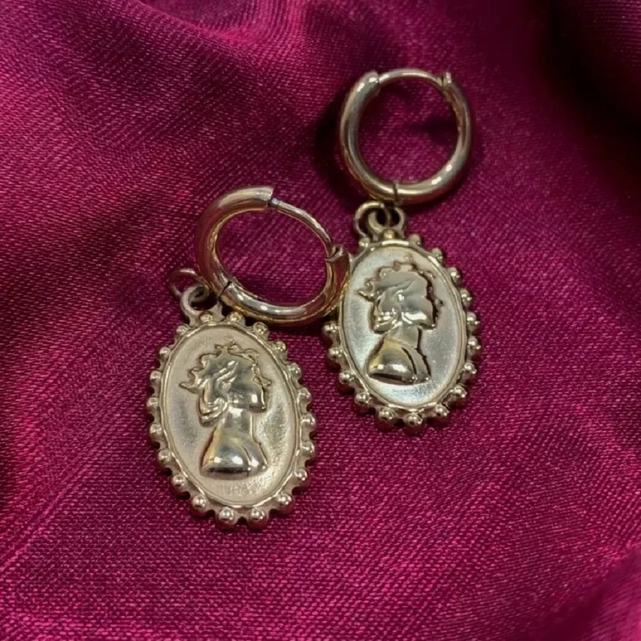 kolczyki-stal-pozlacana-kolka-wiszaca-kamea-stan-11323-2