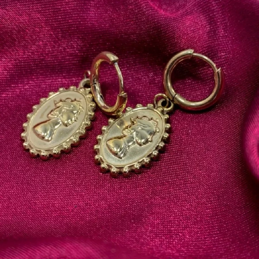 kolczyki-stal-pozlacana-kolka-wiszaca-kamea-rodzaj-2205-16