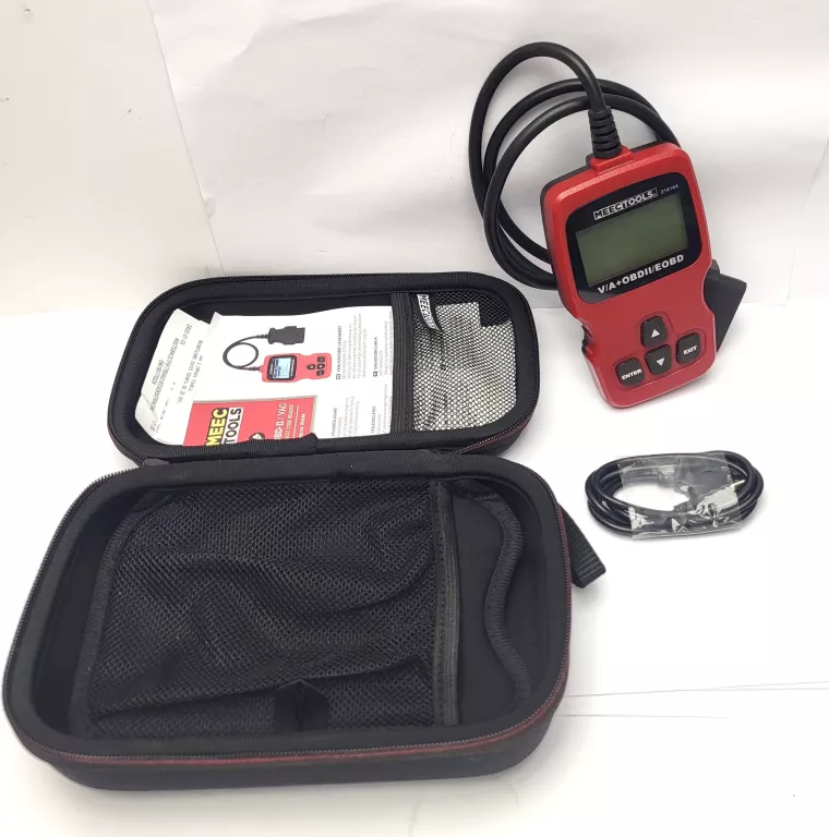 MEEC TOOLS URZĄDZENIE DIAGNOSTYCZNE CZARNE ETUI