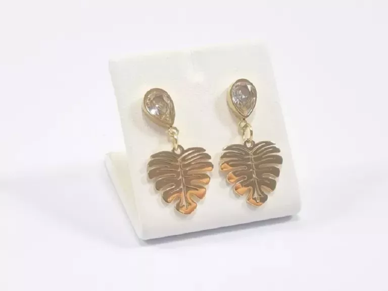 kolczyki-stal-pozlacana-cyrkonia-monstera-wiszaca-stan-11323-2
