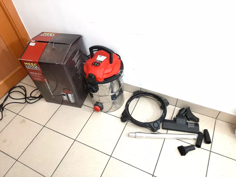 MEEC TOOLS ODKURZACZ PRZEMYSŁOWY 1200 W 25 L