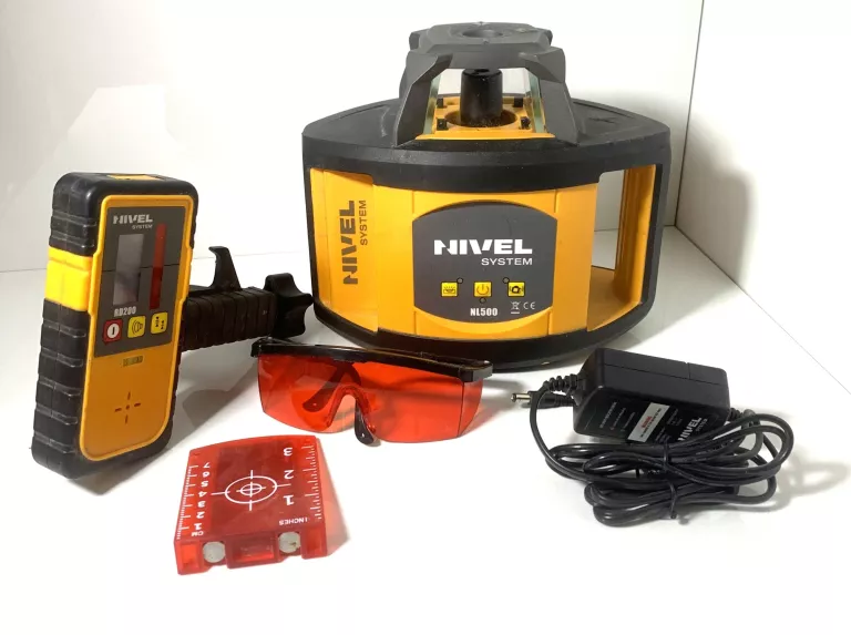 NIWELATOR LASEROWY NL500 NIVEL SYSTEM WALIZKA