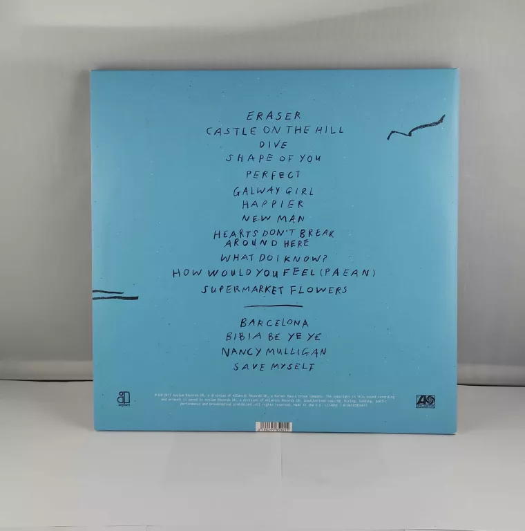 WINYL ED SHEERAN DIVIDE