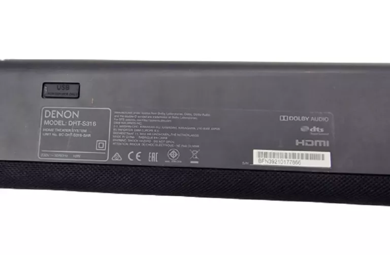 SOUNDBAR DENON DHT-S316 WARTO !