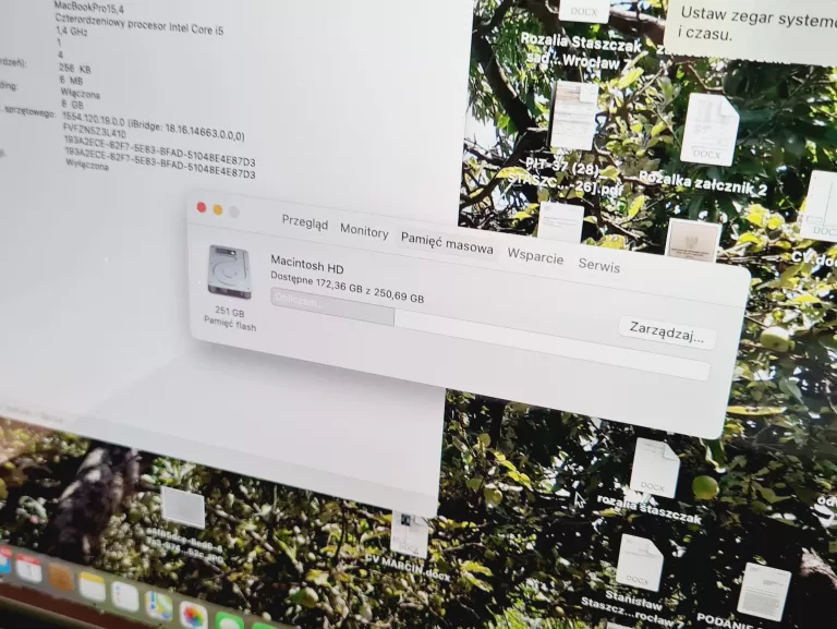 APPLE MACBOOK PRO 13 I5-8257 8GB 256GB A2159 2019