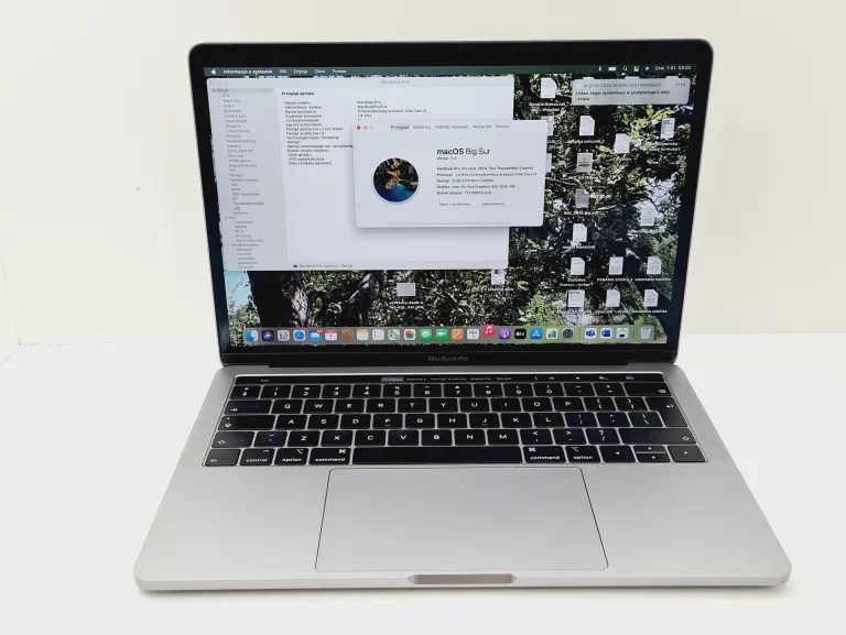 APPLE MACBOOK PRO 13 I5-8257 8GB 256GB A2159 2019
