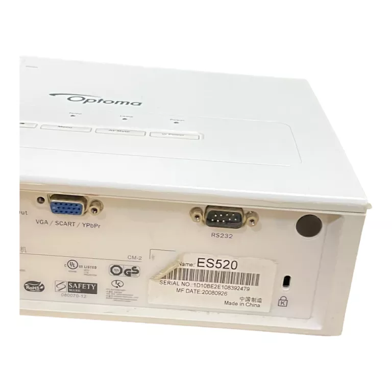 PROJEKTOR DLP OPTOMA ES520 2600ANSI