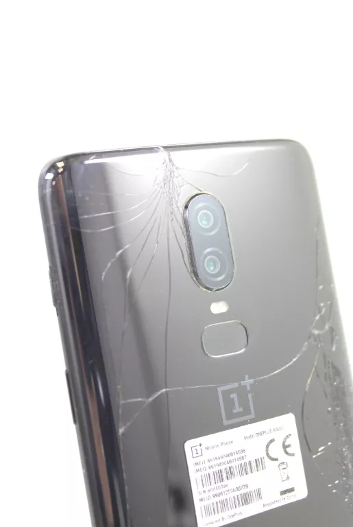 TELEFON ONEPLUS 6 #PĘKNIĘTE PLECKI + ETUI