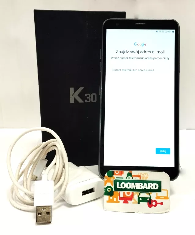 TELEFON LG K30 2019 CZARNY 2/16GB OPIS!