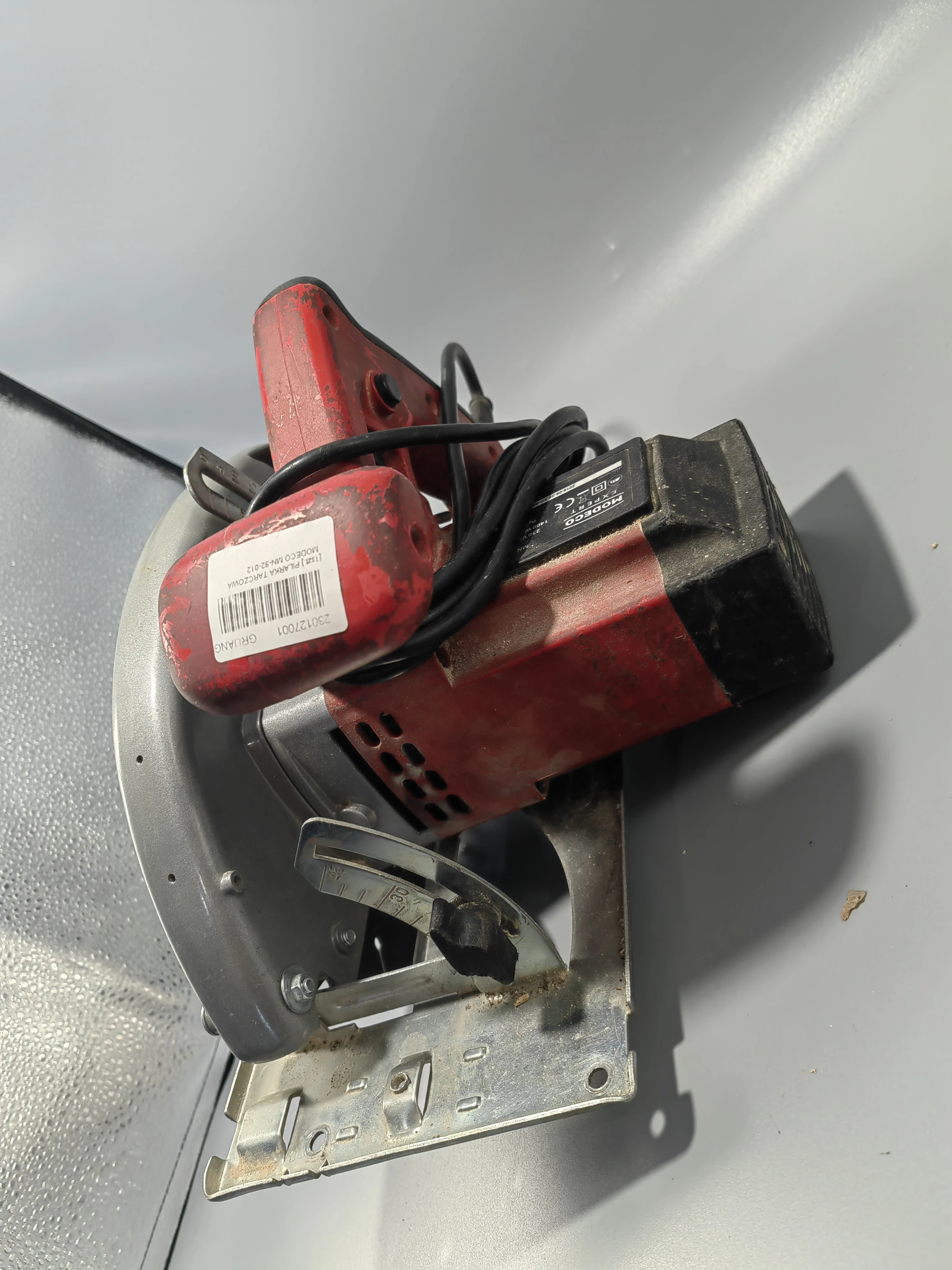 pilarka-tarczowa-modeco-mn-92-012-stan-uzywany