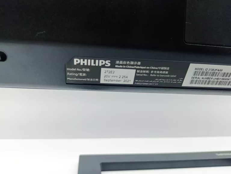 MONITOR LED PHILIPS 272E2FA/00 27 " 1920 X 1080 PX