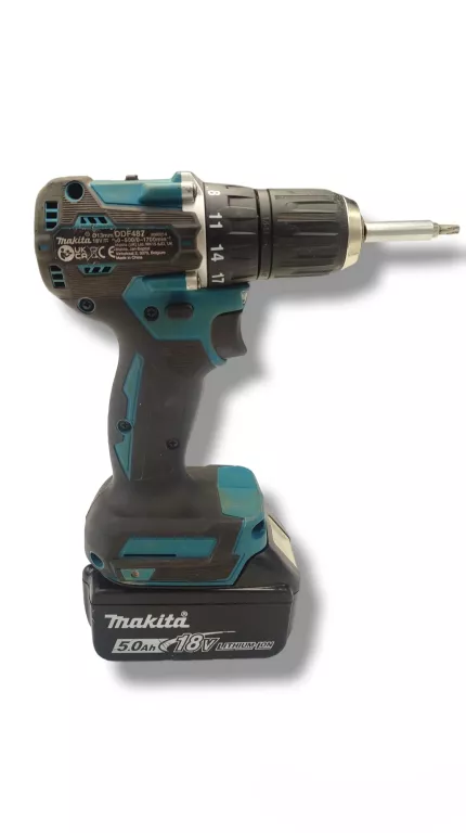 WKRĘTARKA MAKITA DDF487. 18V 5.0AH