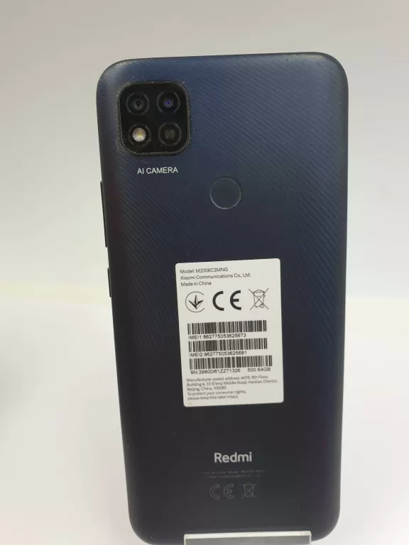 SMARTFON XIAOMI REDMI 9C NFC 3/64GB GW
