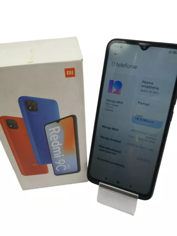 SMARTFON XIAOMI REDMI 9C NFC 3/64GB GW