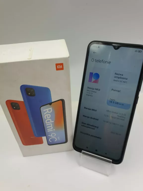 SMARTFON XIAOMI REDMI 9C NFC 3/64GB GW